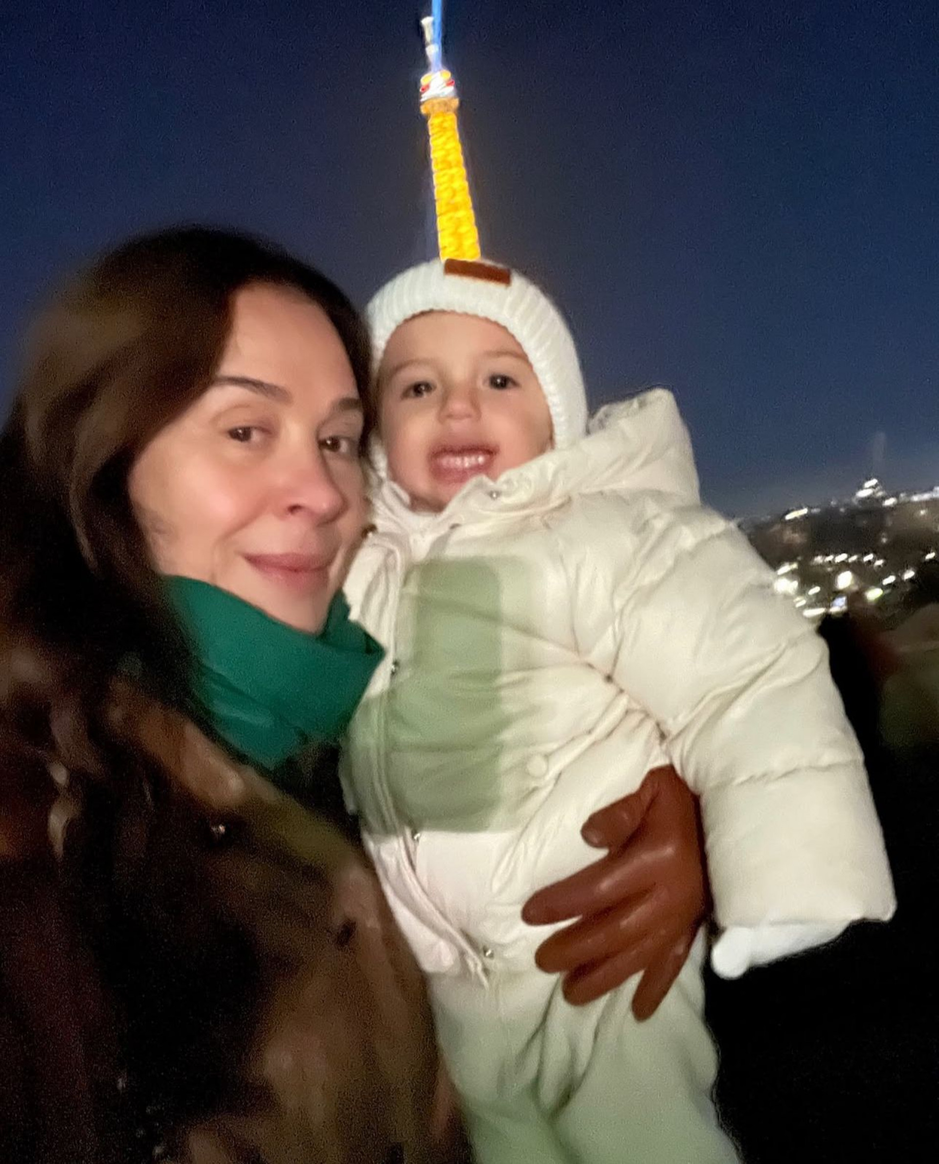 Claudia Raia com o filho, Luca  - Reprodução Instagram