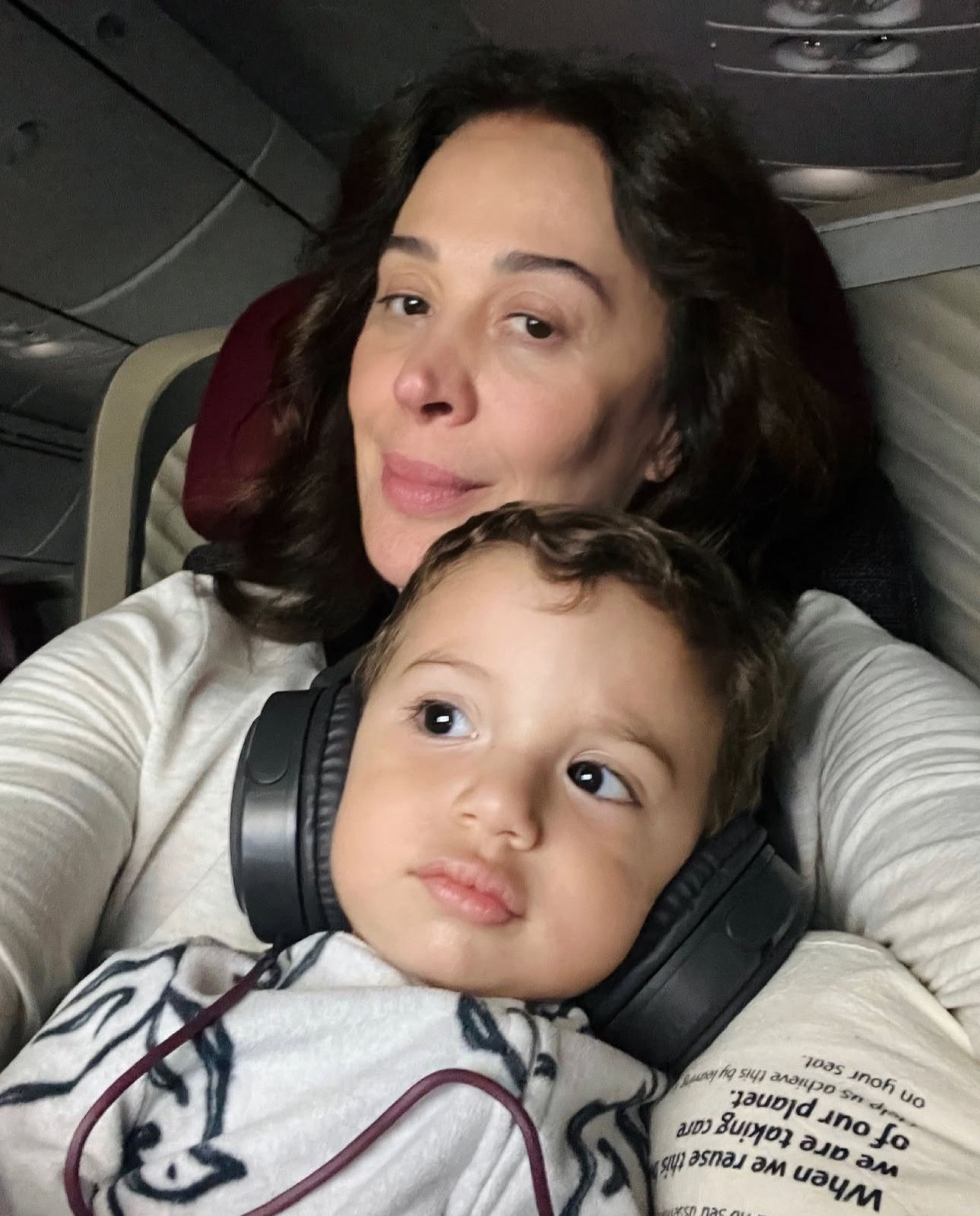 Claudia Raia curte viagem com o filho, Luca  - Reprodução Instagram