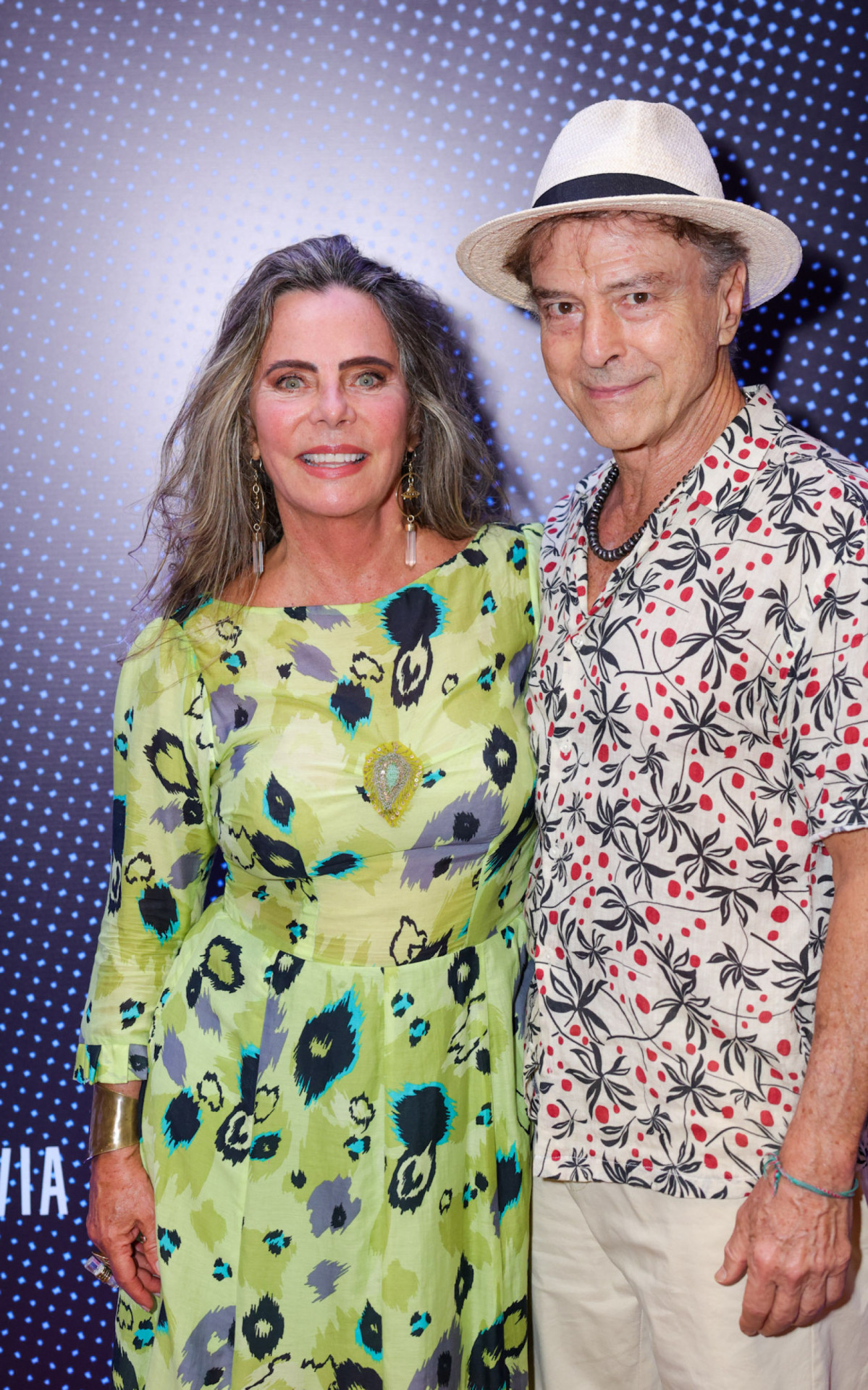 Bruna Lombardi e Carlos Alberto Riccelli