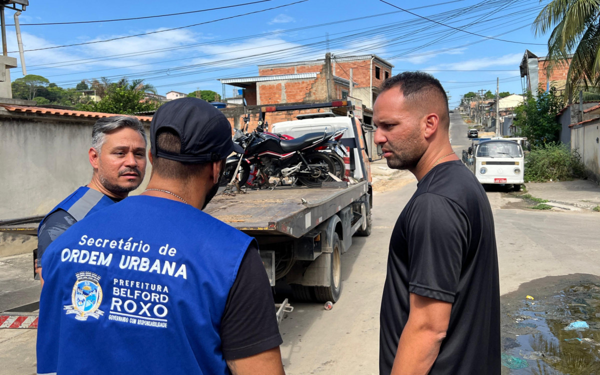 Aruak Oliveira (E) destacou a parceria da Prefeitura com a Polícia Militar