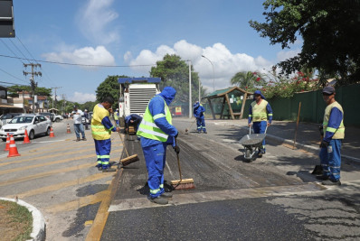 Parceria entre Prefeitura de Búzios e DER inicia recapeamento da RJ-102 no trecho entre Cem Braças e IFF
