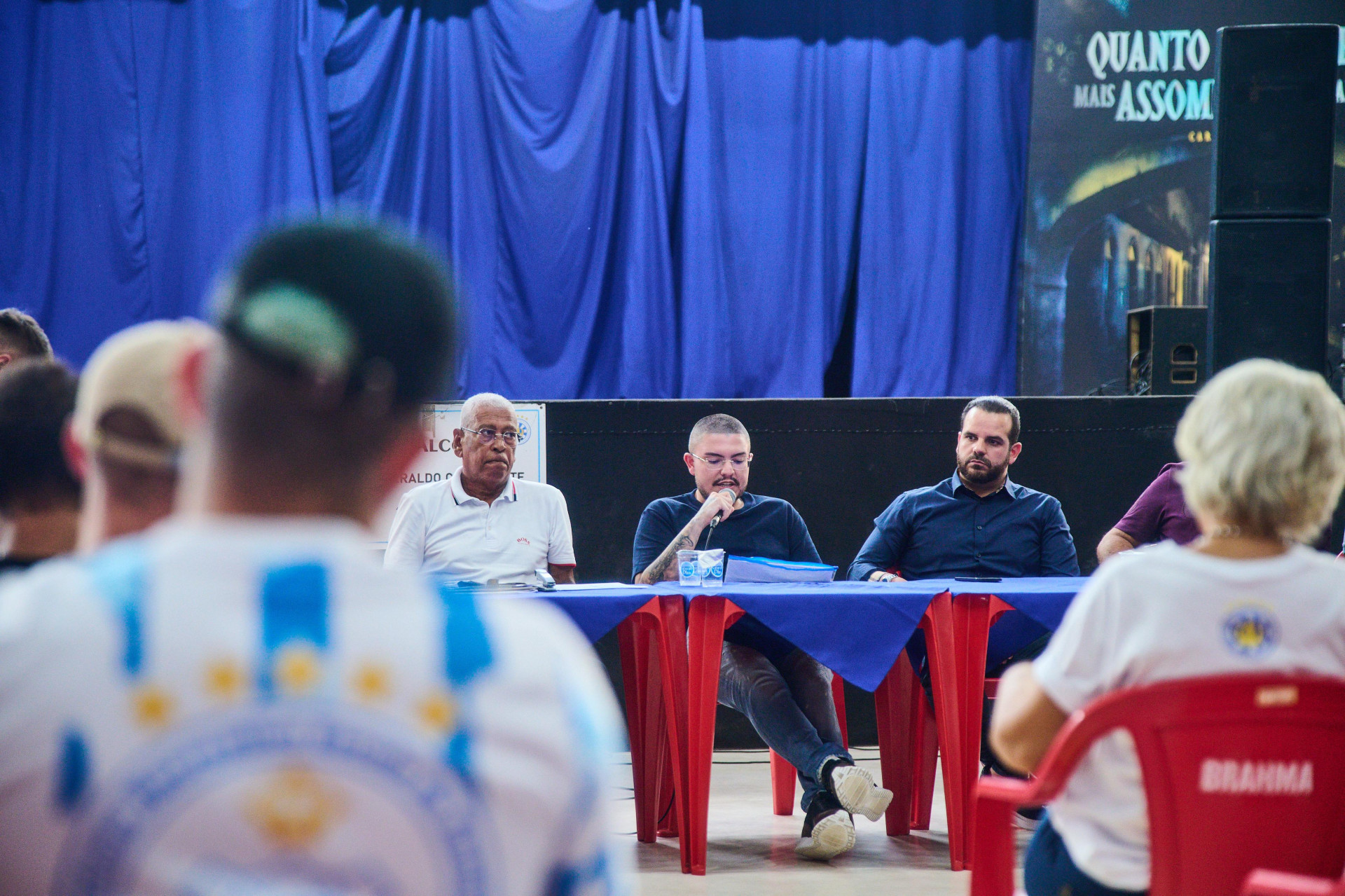 Luiz Guimarães foi reeleito presidente da Vila - Divulgação / Vila Isabel