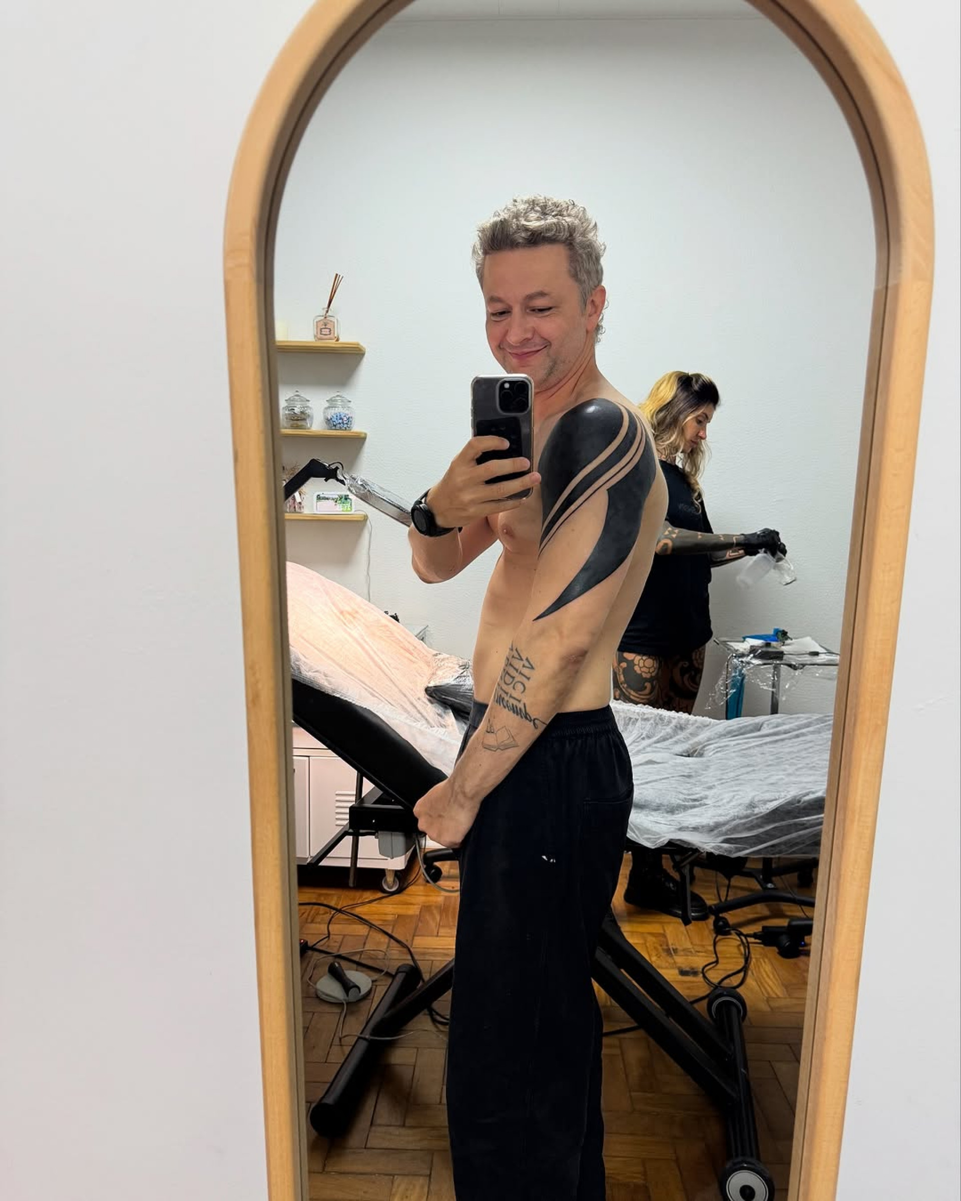 Lucas Lima faz nova tatuagem e exibe resultado  - Reprodução / Instagram 