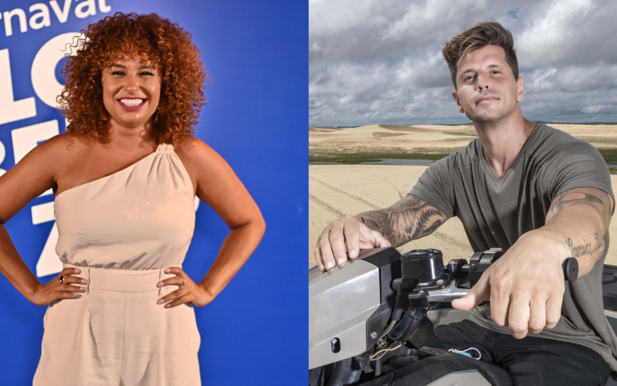 Karine Alves e Fernando Fernandes são os novos apresentadores do \