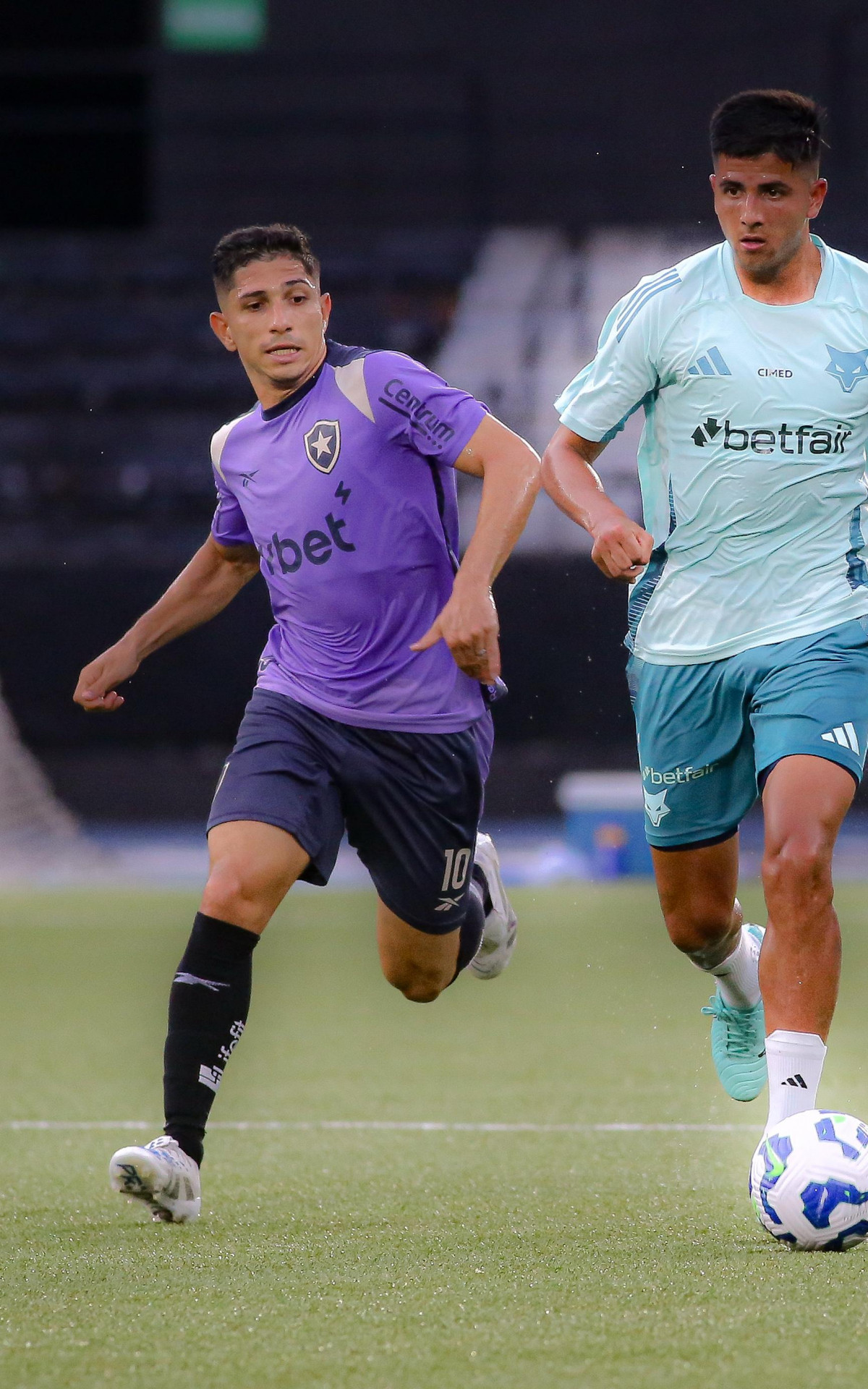 Botafogo e Cruzeiro fizeram um jogo-treino no Rio de Janeiro - Arthur Barreto / Botafogo