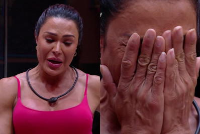 Gracyanne Barbosa chora ao se desculpar por pegar comida escondida no 'BBB 25'