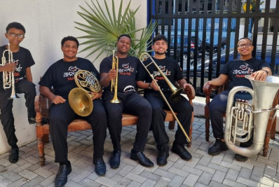 Ilha da Boa Viagem terá Quinteto de Metais do Aprendiz Musical neste domingo