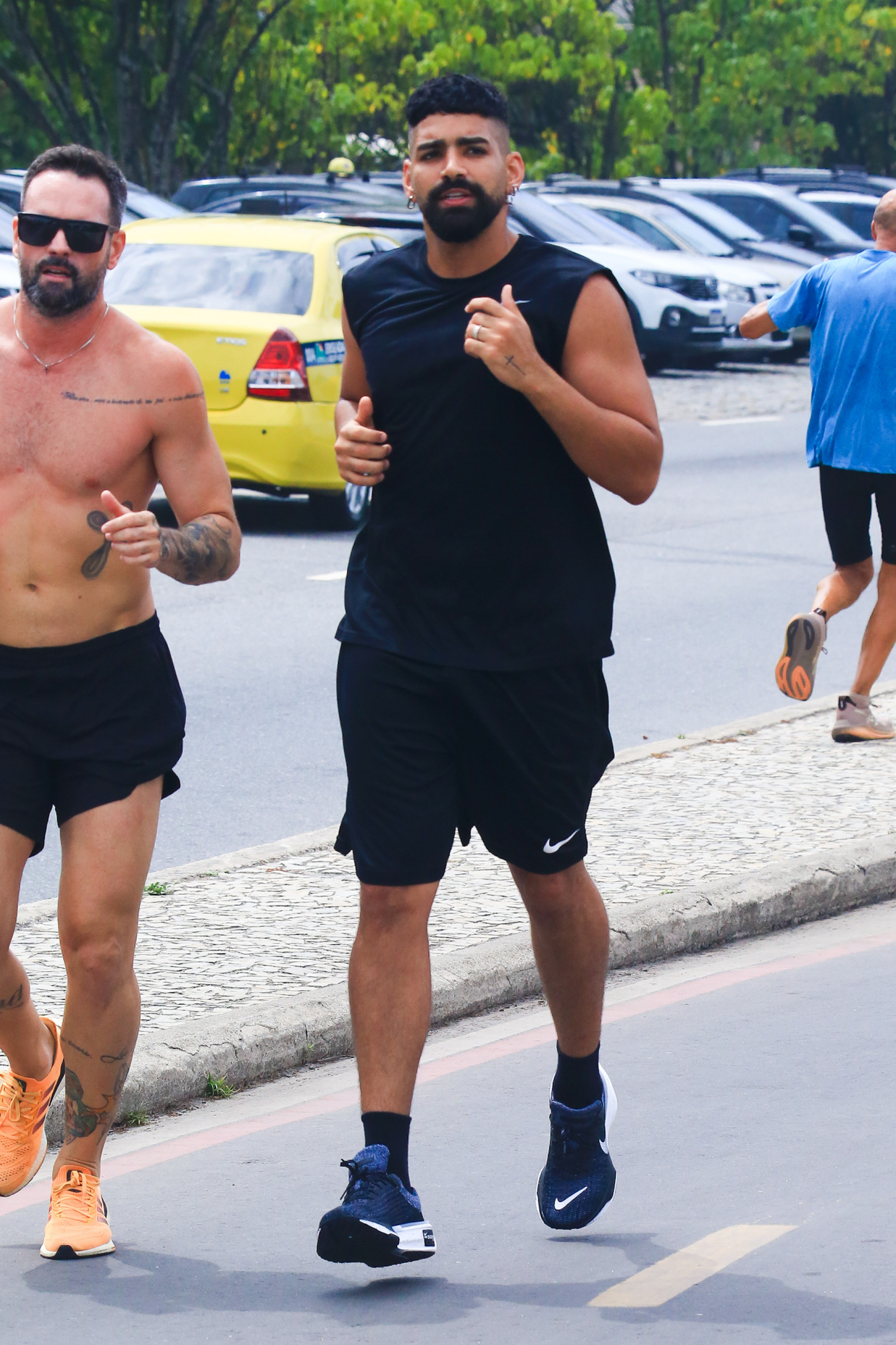 Dilsinho pratica corrida na Zona Oeste do Rio - Fabrício Pioyani / Agnews