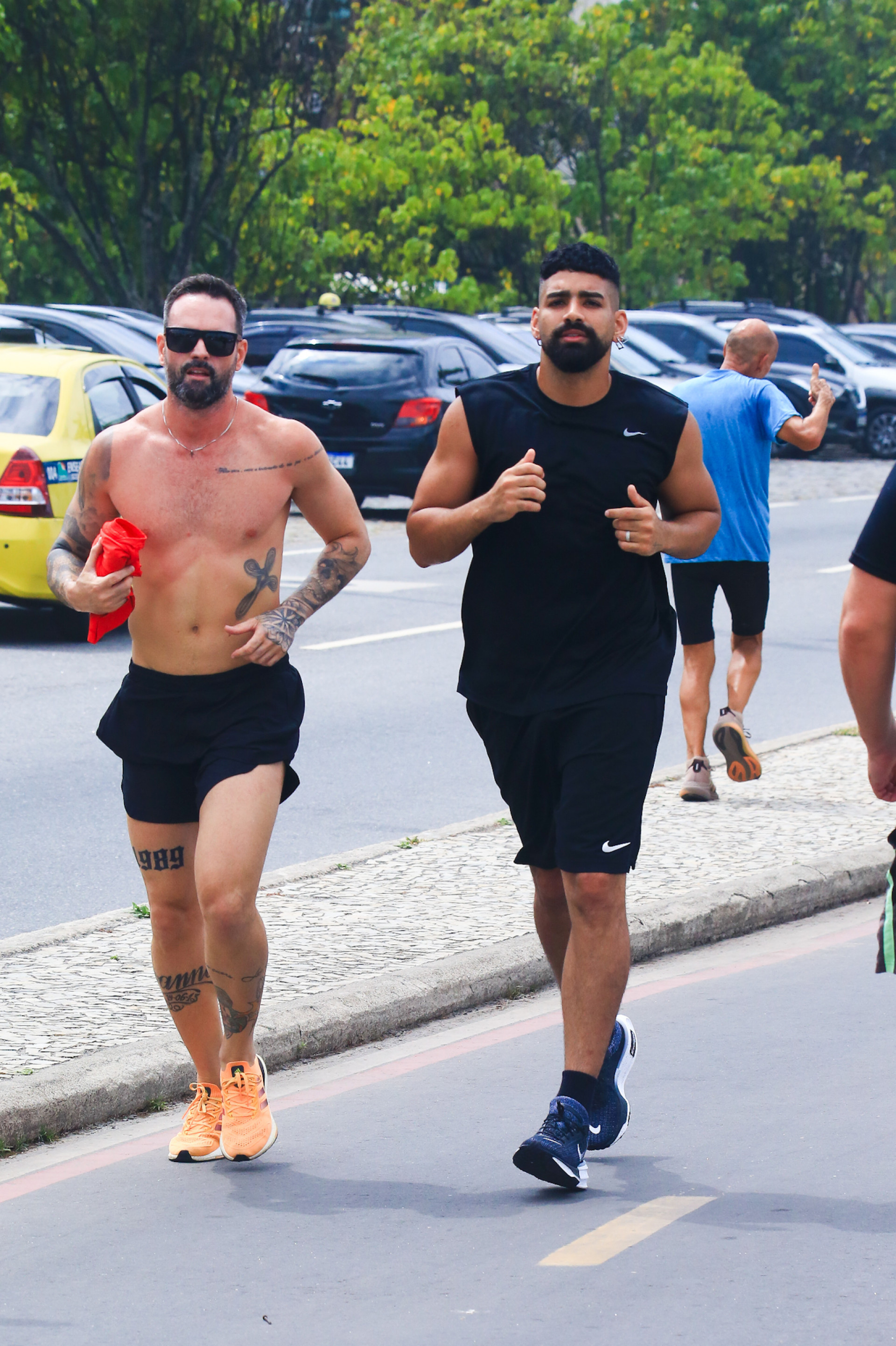 Dilsinho pratica corrida na Zona Oeste do Rio - Fabrício Pioyani / Agnews