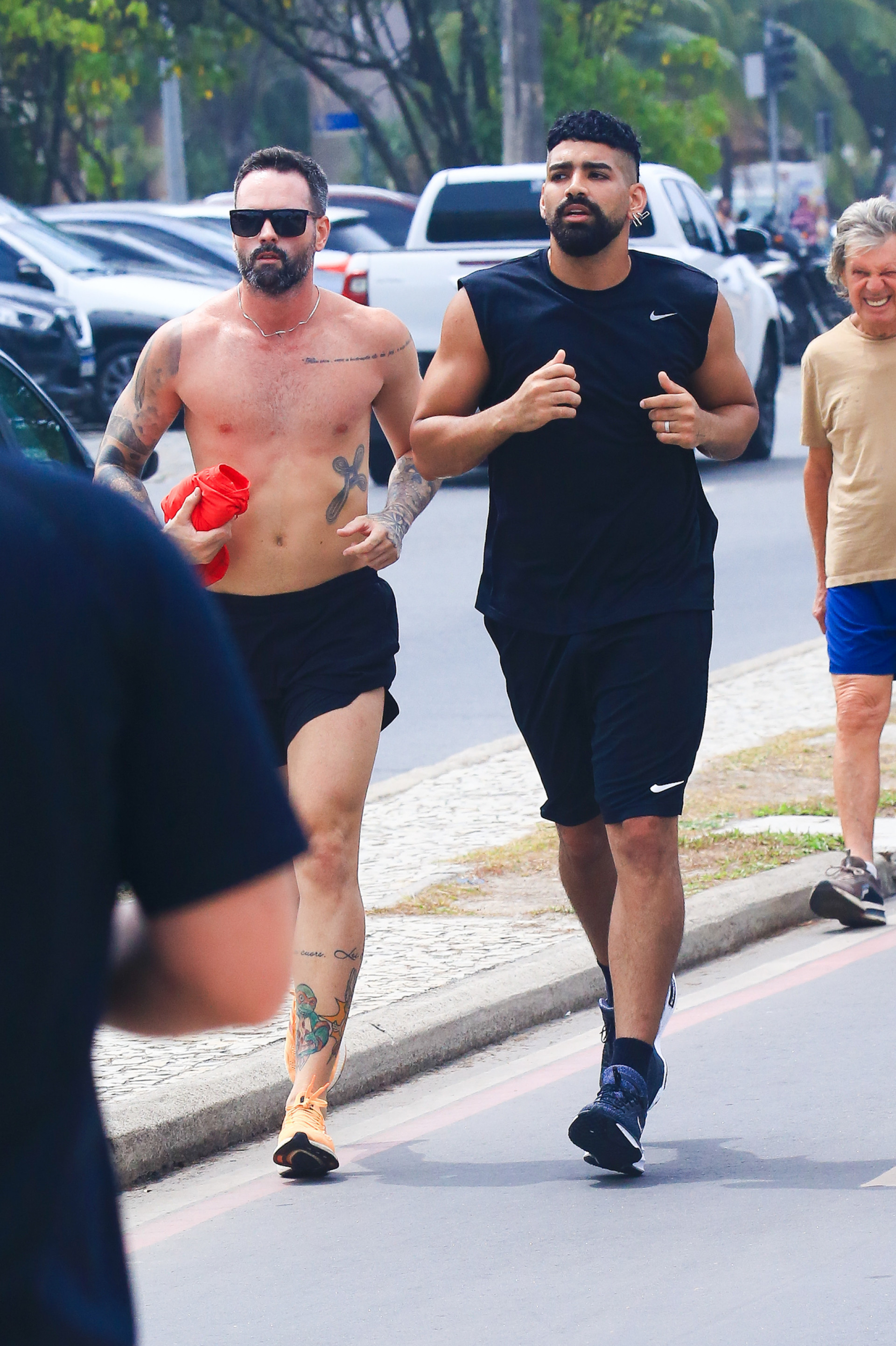 Dilsinho pratica corrida na Zona Oeste do Rio - Fabrício Pioyani / Agnews