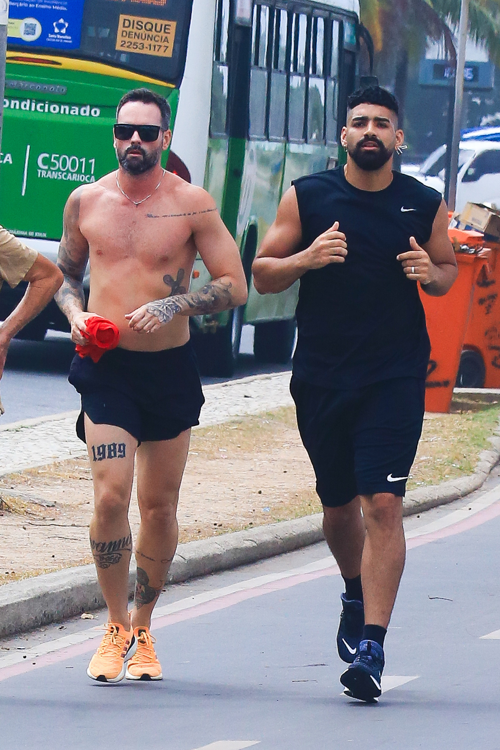 Dilsinho pratica corrida na Zona Oeste do Rio - Fabrício Pioyani / Agnews