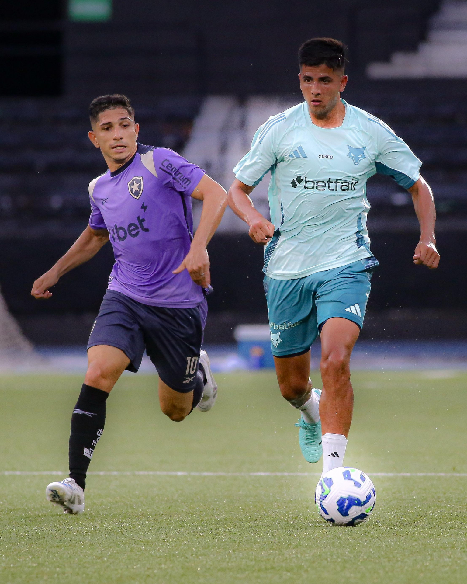 Botafogo e Cruzeiro fizeram um jogo-treino no Rio de Janeiro