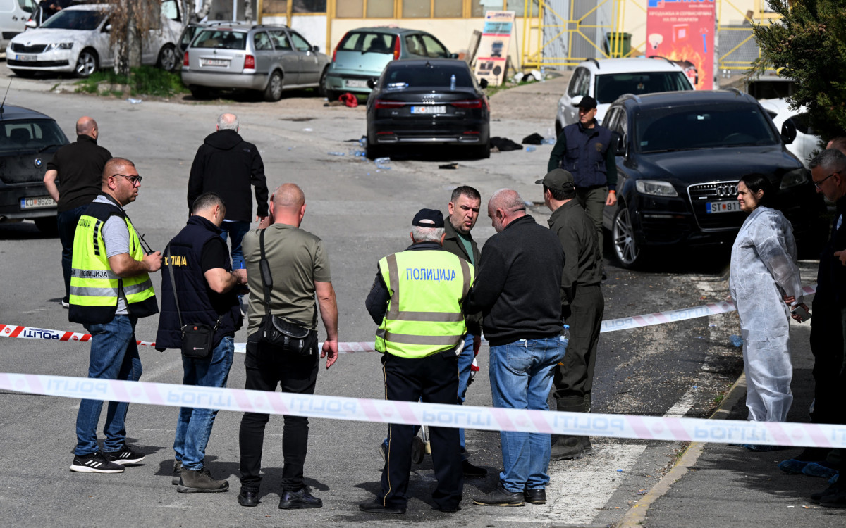 Incêndio que destruiu uma boate na Macedônia do Norte  - AFP