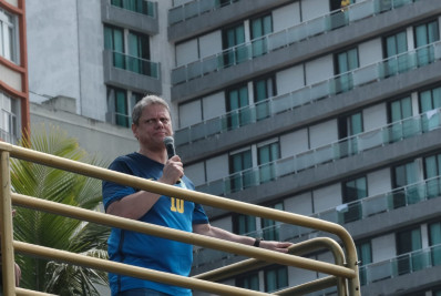 TCE avaliará se Tarcísio cometeu desvio ao usar avião para ir a ato de Bolsonaro