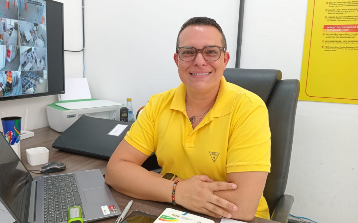 Secretário Diogo bastos destacou o objetivo do Café Cidadão