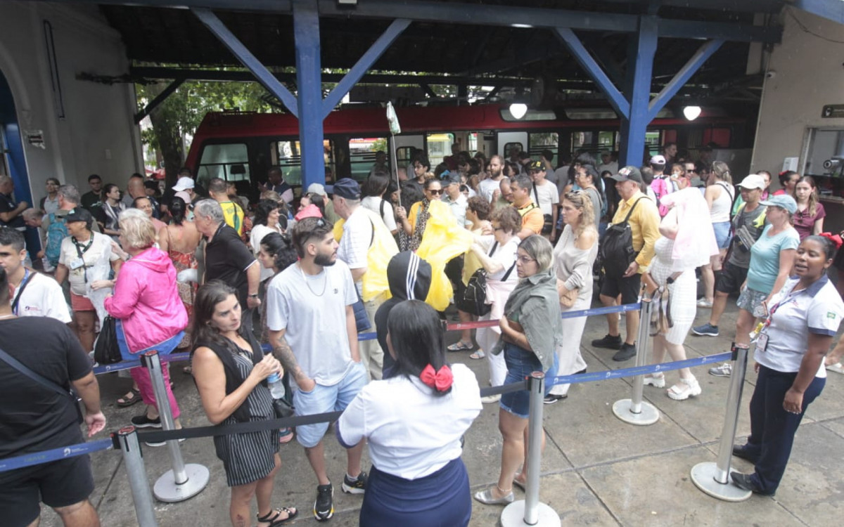 Vendas do Trem do Corcovado foram proibidas durante fiscaliza&ccedil;&atilde;o do Procon