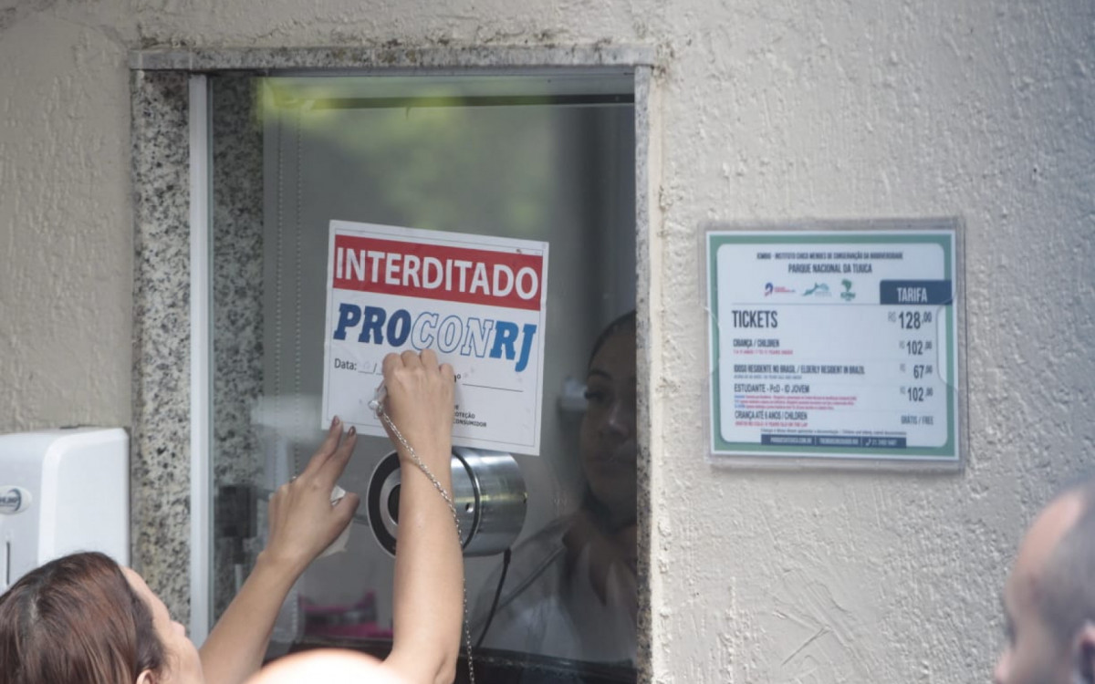 Vendas do Trem do Corcovado foram proibidas durante fiscaliza&ccedil;&atilde;o do Procon