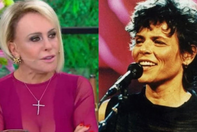 Ana Maria esquece morte de Cássia Eller e manda beijo para cantora ao vivo
