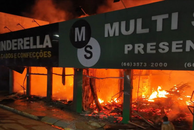 Líder de facção é preso por ser mandante de incêndio contra comércios