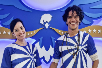 Cláudia Mota e Edifranc Alves são os novos coreógrafos da comissão de frente da Portela