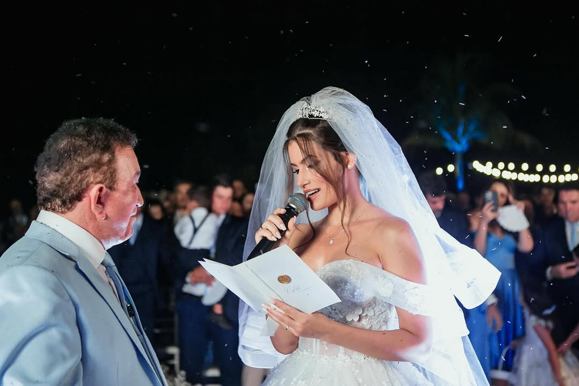 Amado Batista e Calita Franciele se casam no interior de Mato Grosso - Reprodução/Instagram