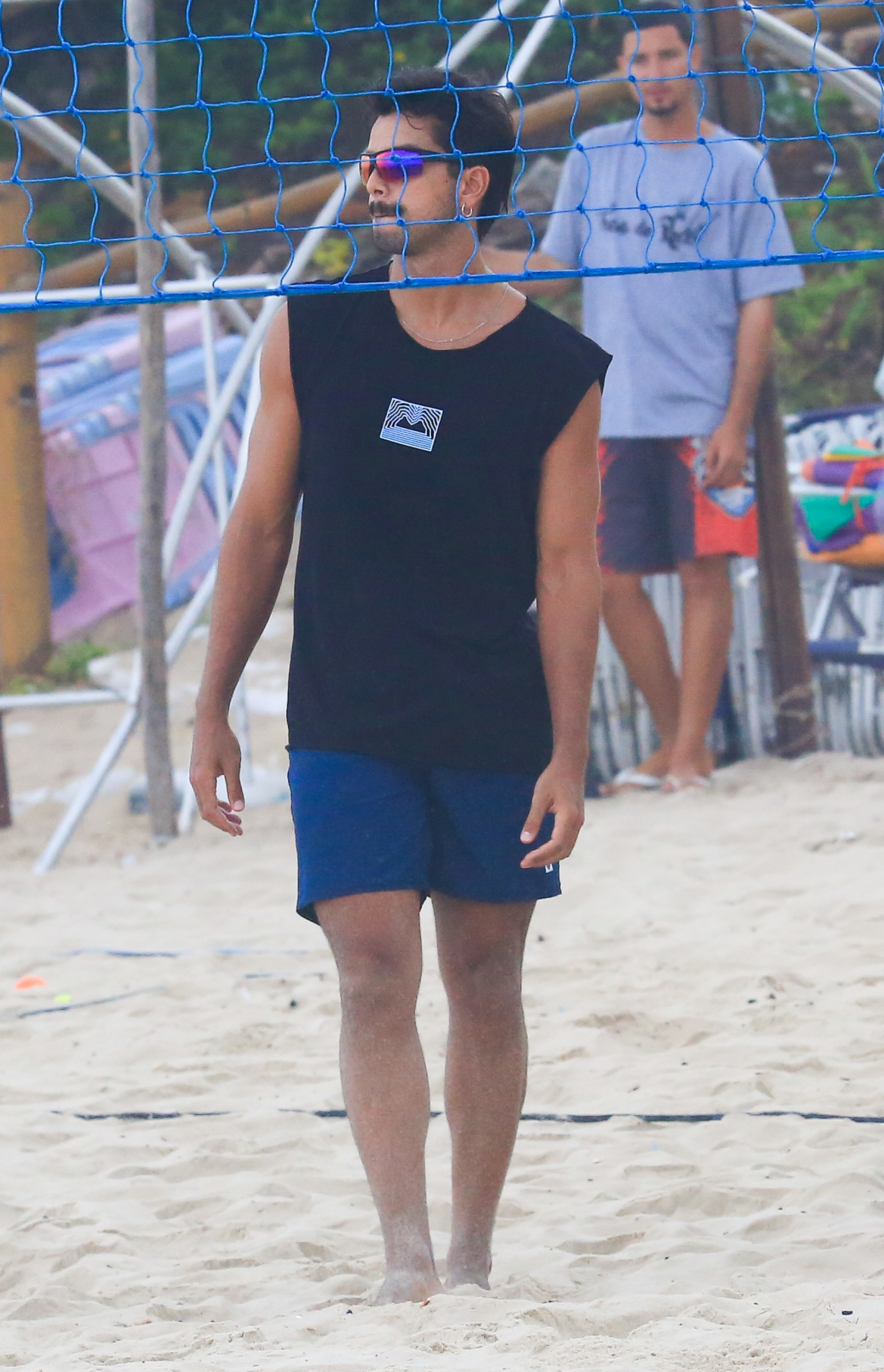 Rodrigo Simas joga vôlei na Zona Oeste - Fabrício Pioyani / Agnews