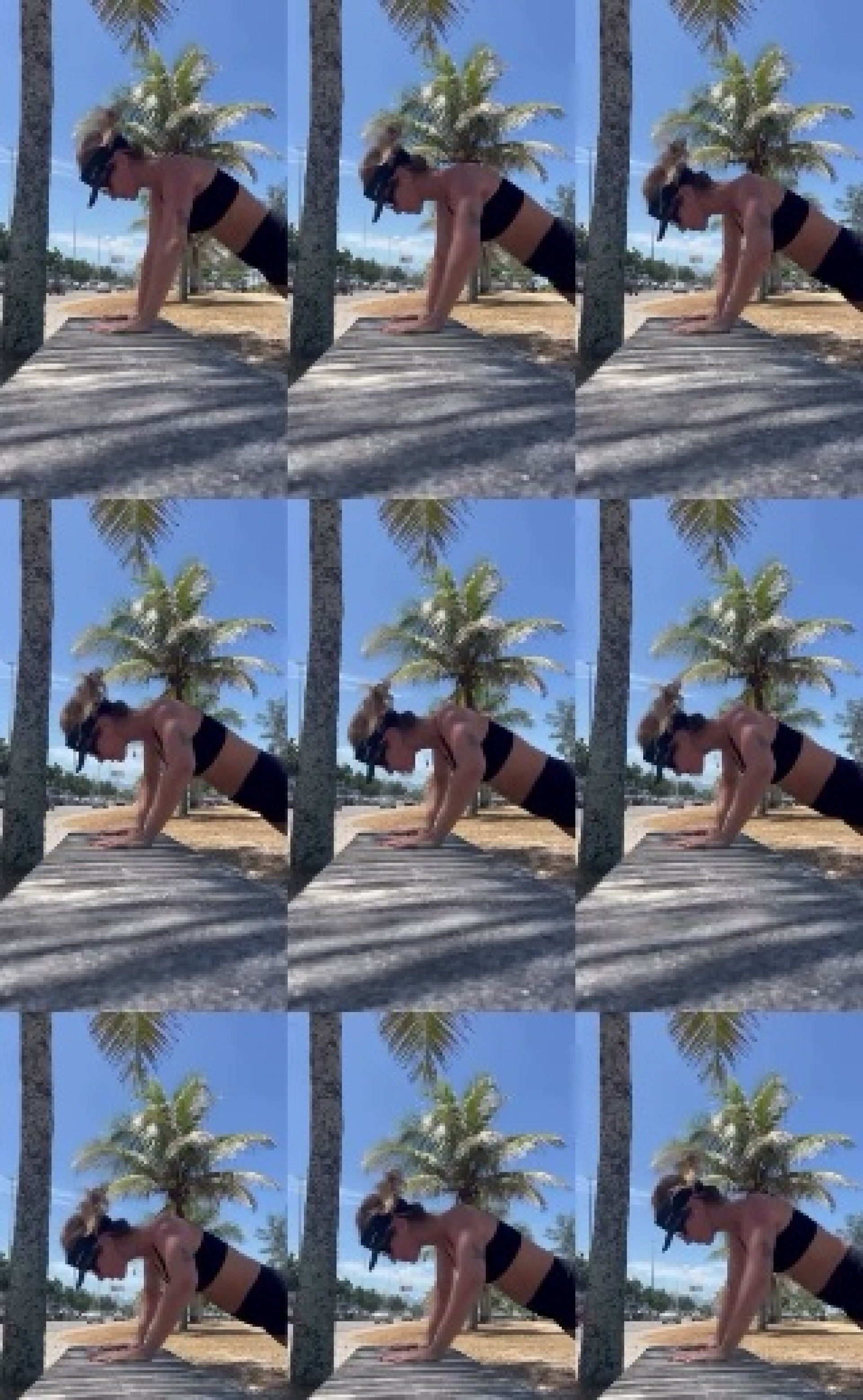 Juliana Didone compartilhou treino - Reprodução