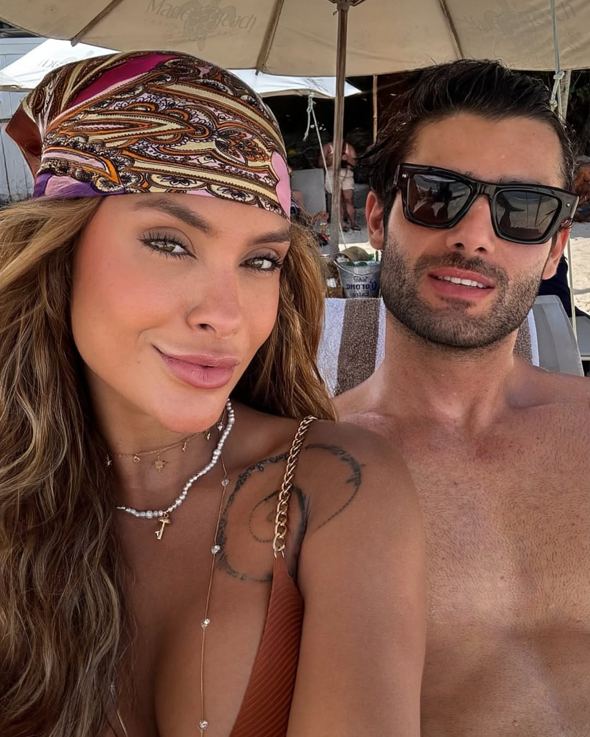 Sarah Andrade namora o francês Bruce  - Reprodução/Instagram 