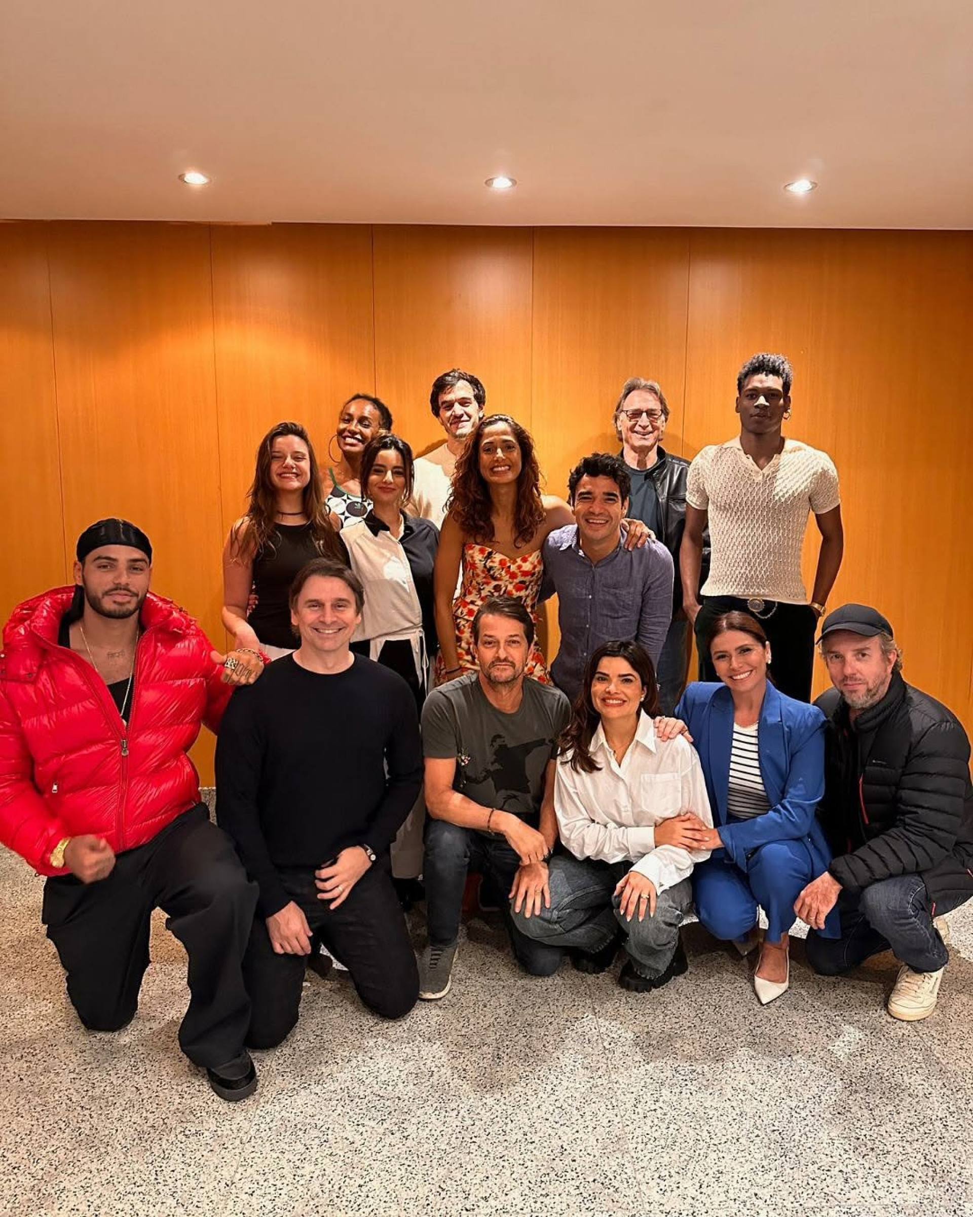 Parte do elenco da novela 'Beleza Fatal' - Reprodução/Instagram 