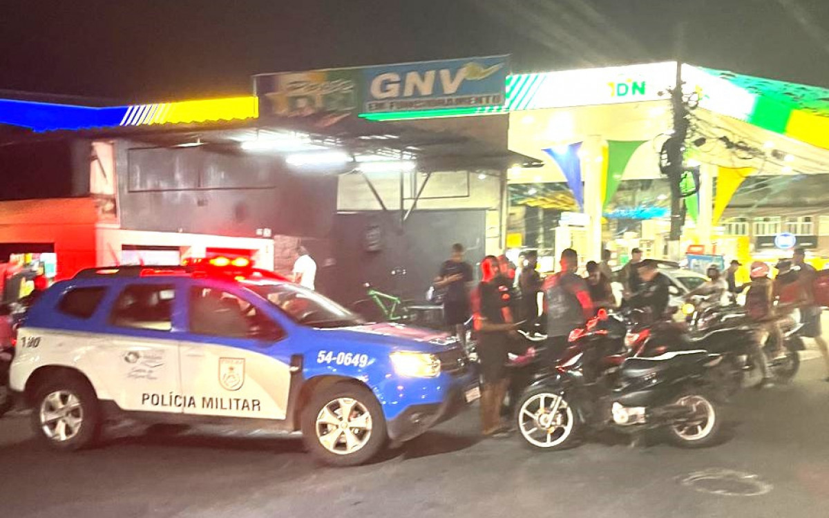 A atuação da Guarda Municipal de da PM foi para  proibir manobras irregulares