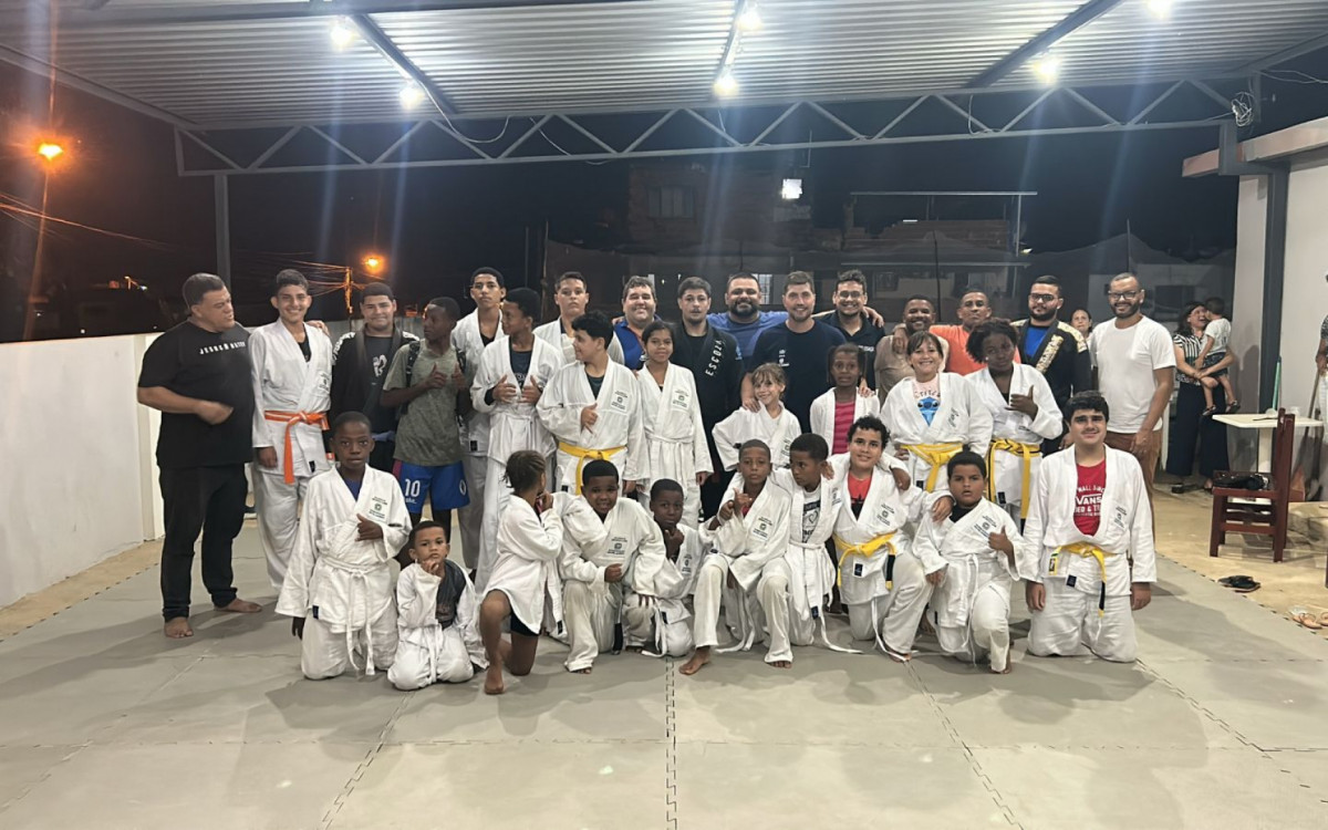 Em outro núcleo, a mesma alegria