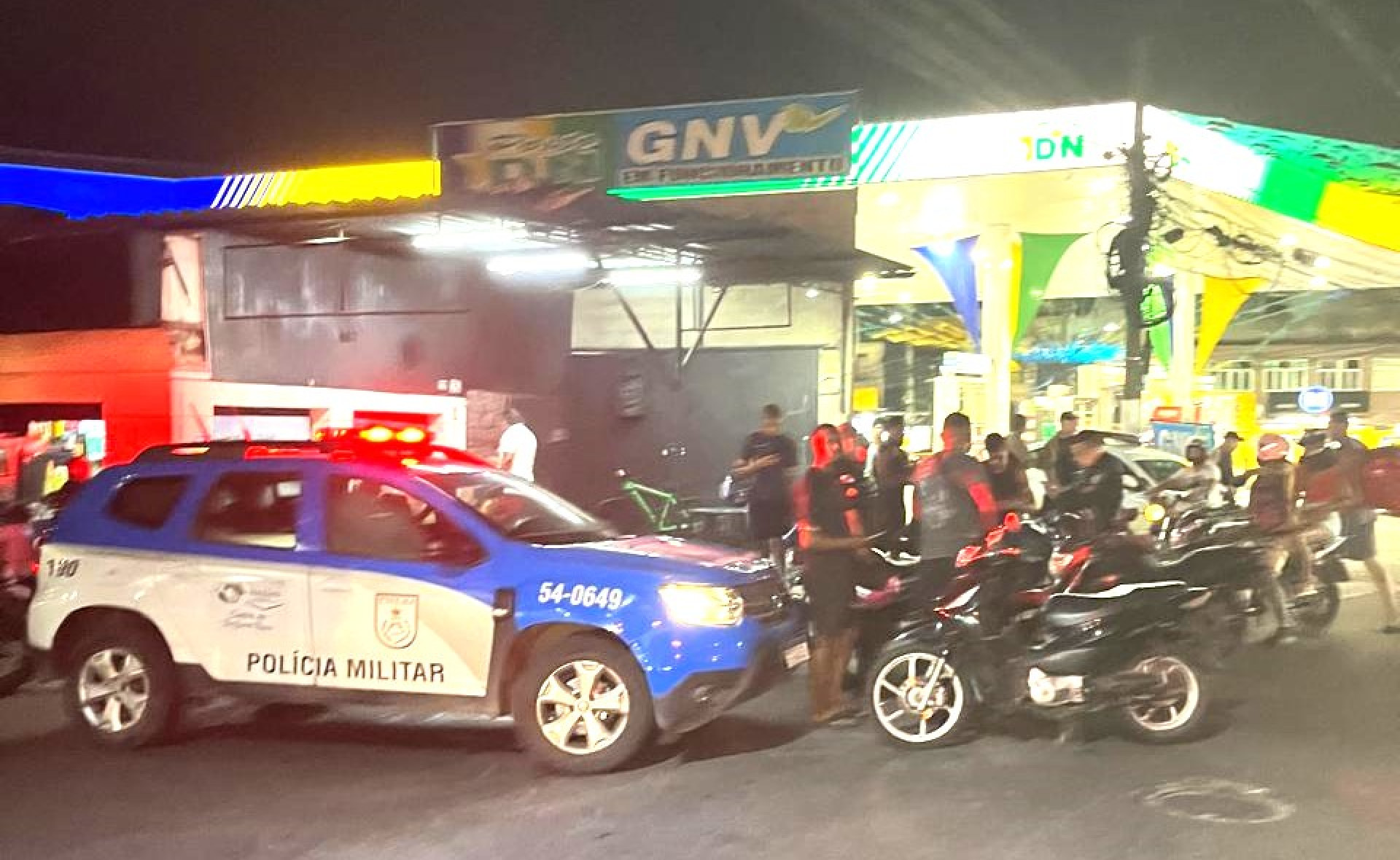 A atua&ccedil;&atilde;o da Guarda Municipal de da PM foi para  proibir manobras irregulares - Divulga&ccedil;&atilde;o / PMBR