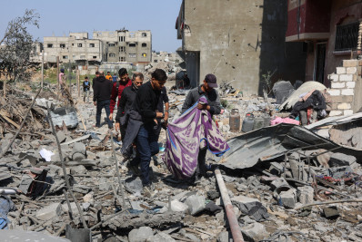 Defesa Civil de Gaza reporta pelo menos 24 mortos em bombardeios israelenses