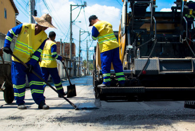 Prefeito Márcio Canella vistoria obras no Sargento Roncalli em Belford Roxo