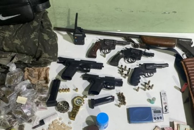 Ação policial termina com seis mortos e armas apreendidas na Bahia
