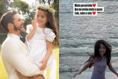 Nicolas Prattes se declara para filha de Sabrina Sato, Zoe: 'Me ensina muito'