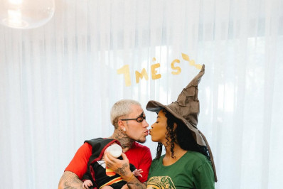 Lorena Maria e Mc Daniel celebram primeiro mês de Rás com festa temática