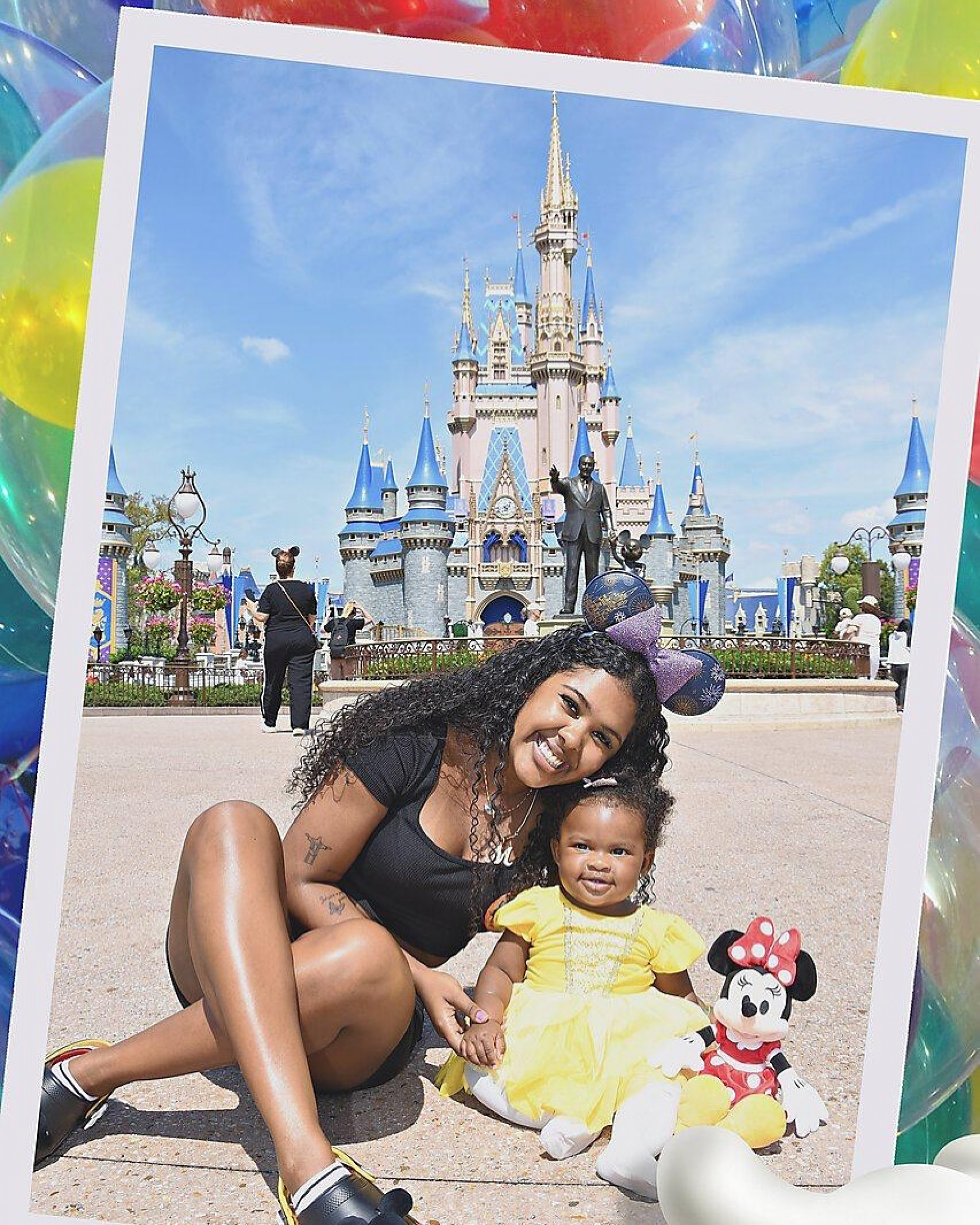 Thaianny Pereira e a filha, Estrela - Reprodução / Instagram