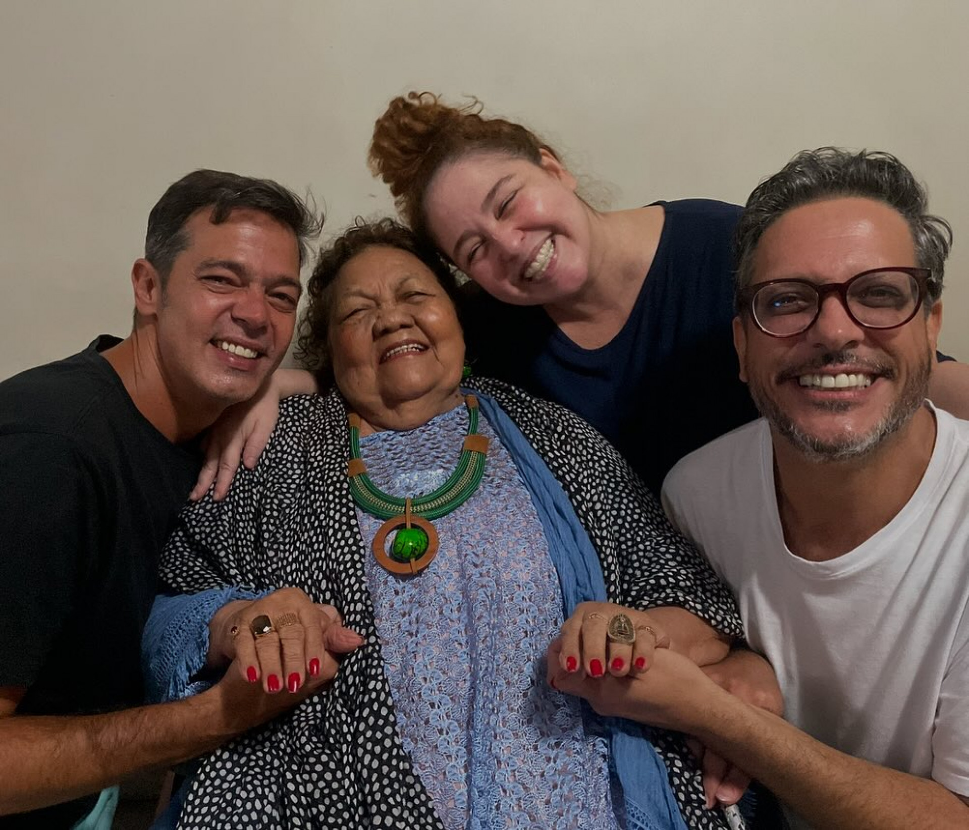 Dona Onete prestigiou peça com estrelas do humor em Belém - Reprodução / Instagram