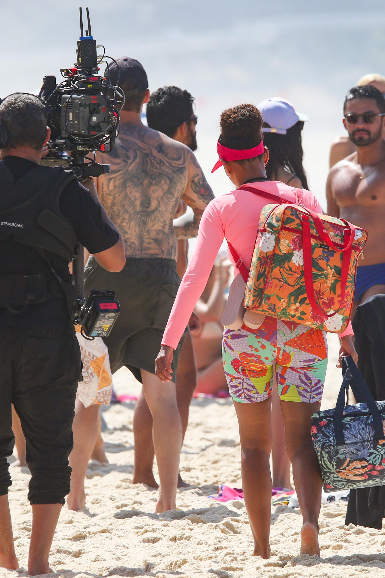 Taís Araujo grava cenas de novela na Zona Sul - Dilson Silva / Agnews