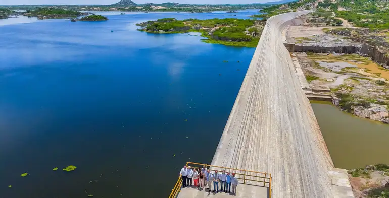 Lula inaugura nova barragem da transposição do São Francisco no RN