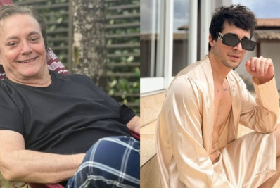 Fábio Jr. resgata fotos antigas e impressiona por semelhança com Fiuk