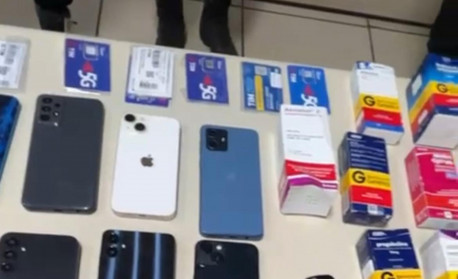 Material apreendido com o casal "Est&eacute;lia &Onat&aacute;rio" - 143&ordf;