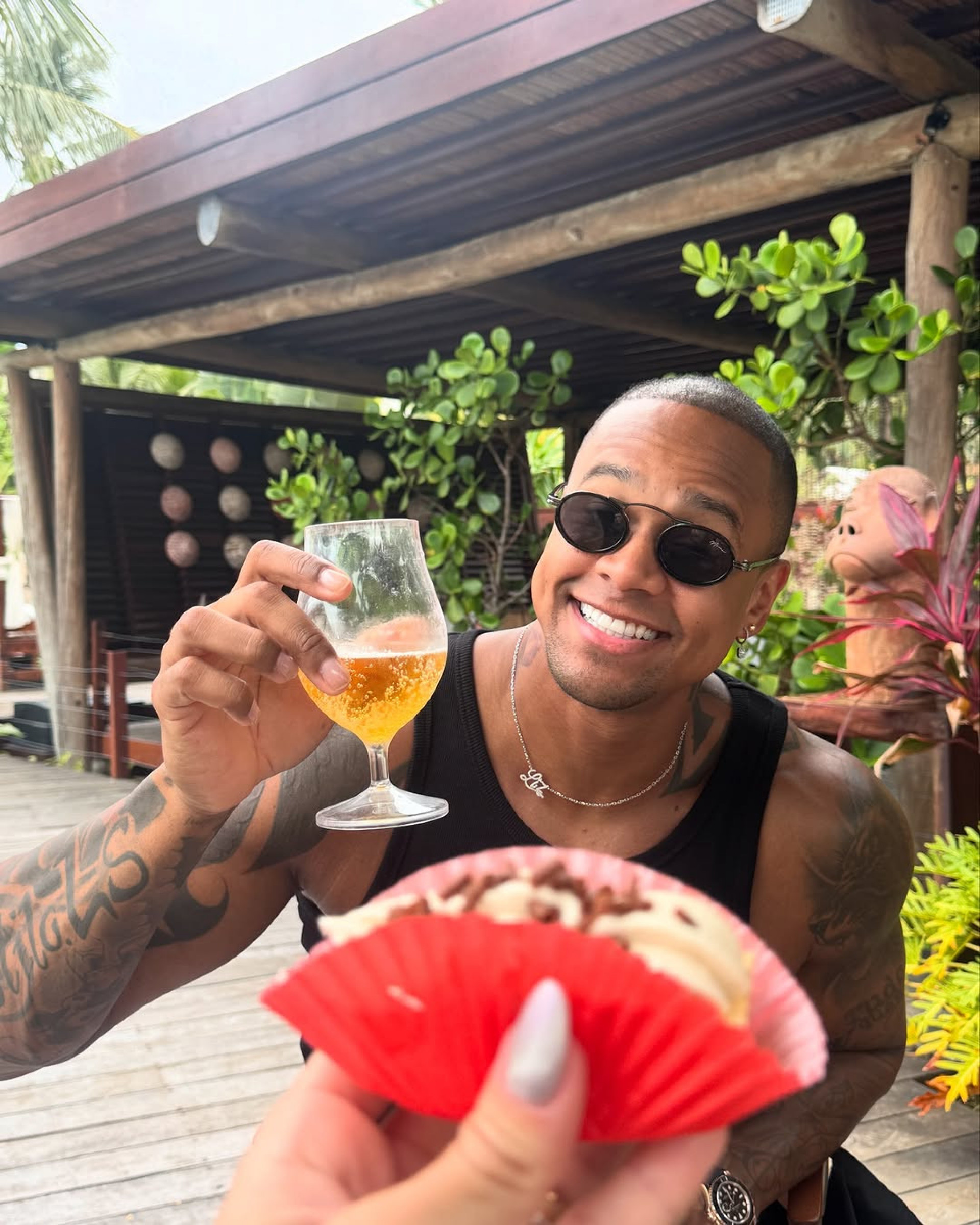 Léo Santana e Lore Improta curtem férias no Nordeste - Reprodução / Instagram