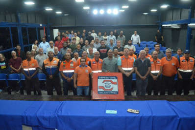 Primeira reunião dos Núcleos Comunitários de Proteção e Defesa Civil em Meriti