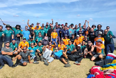 Mais uma Copa Rio de Parapente na cidade