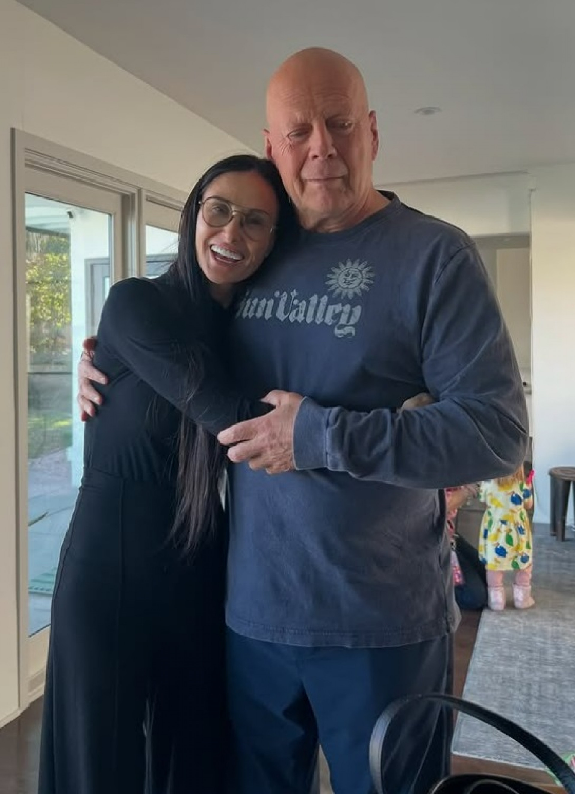 Demi Moore e Bruce Willis 