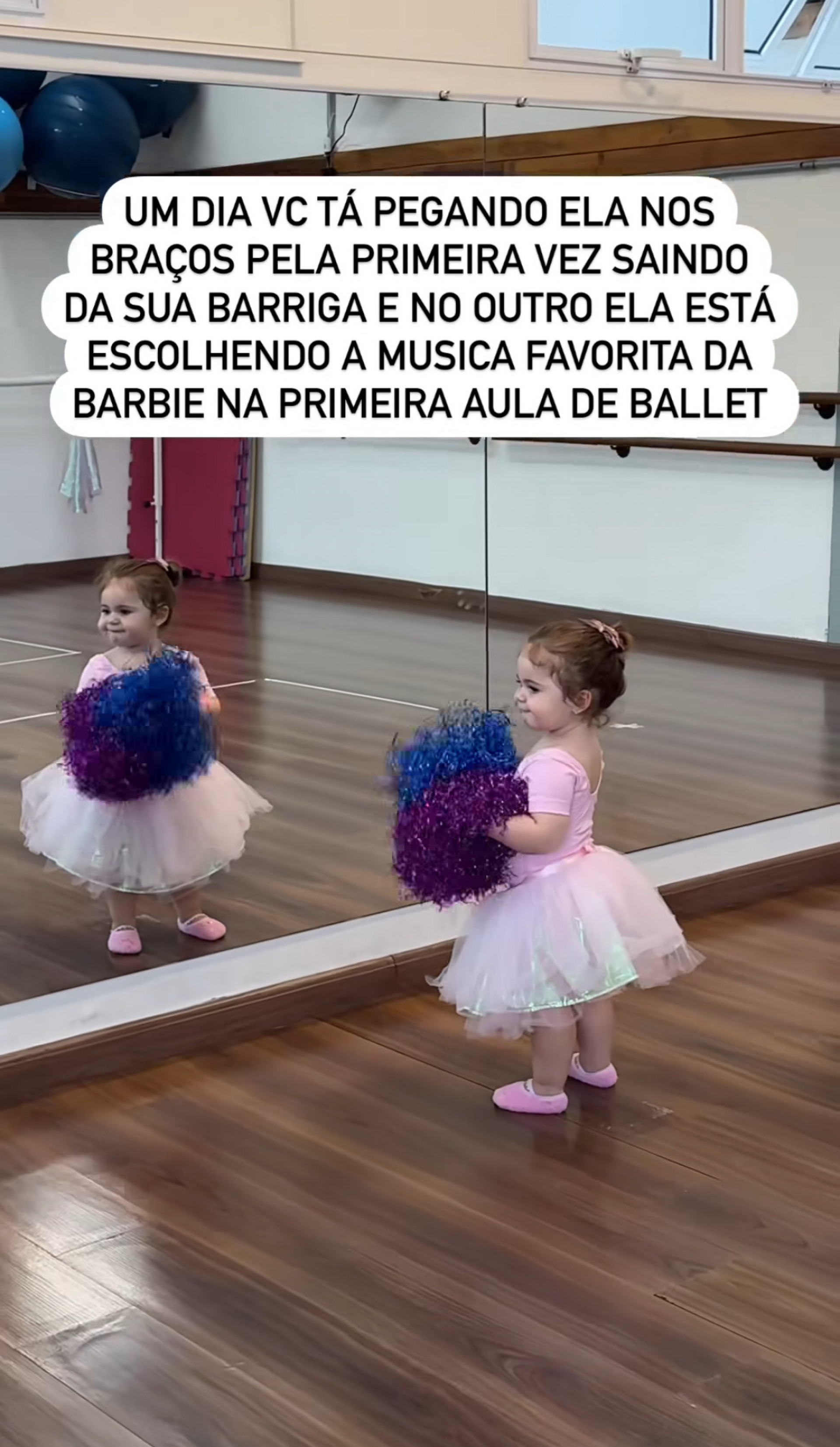 Viih Tube gravou Lua em aula de bal&eacute; - Reprodu&ccedil;&atilde;o / Instagram