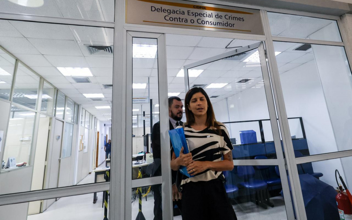 Representantes da empresa Dedica Saúde prestaram depoimento nesta manhã de sexta-feira (21) - Renan Areias/Agência O DIA