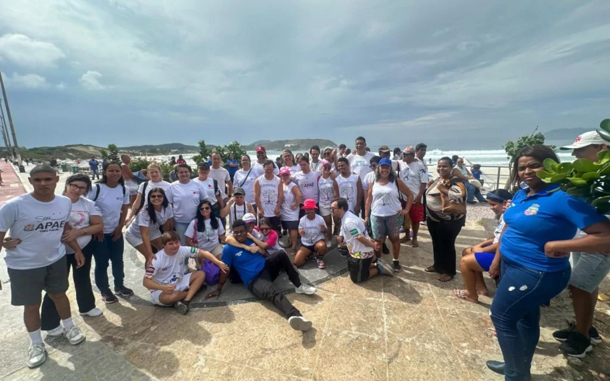 12ª Caminhada para marcar o Dia Internacional da Síndrome de Down